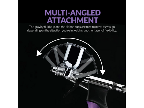 Gaahleri Ace Swallowtail SD šoninio padavimo aerografas 0.28/0.5 mm (43011)