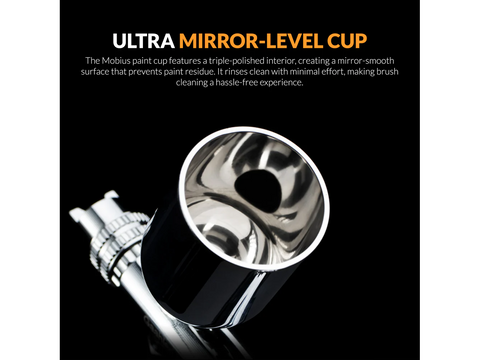 Gaahleri GHPM Mobius TG 0,5 mm trigerinis aerografas su ventiliatoriaus antgaliu