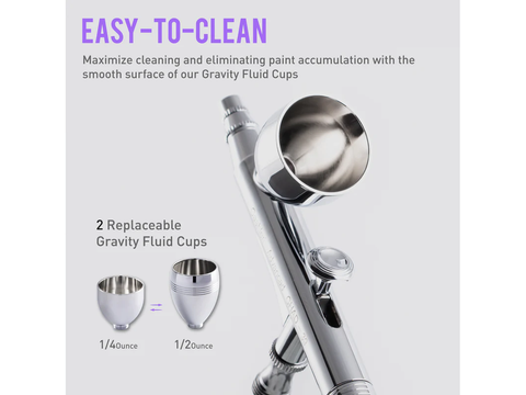 Gaahleri GHAD-39 Advanced aerografas, 0.35/0.5 mm, pradedantiesiems