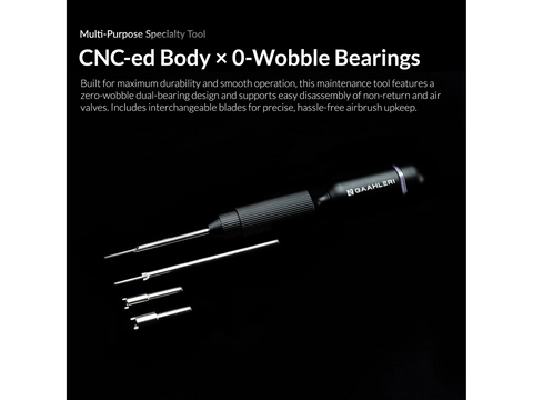 Gaahleri Element XIII ProCare – aerografo priežiūros ir laikymo rinkinys