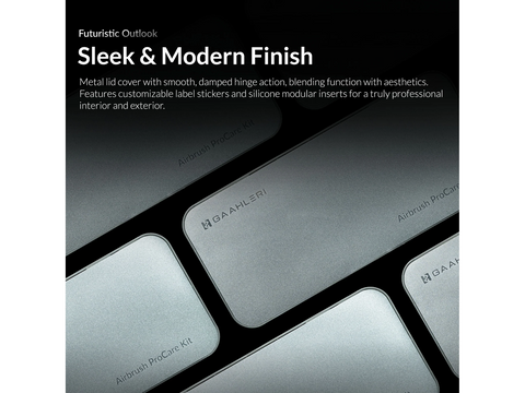 Gaahleri Element XIII ProCare – aerografo priežiūros ir laikymo rinkinys