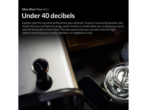 Gaahleri Apex Force GTX-778 tylus oro kompresorius 6 l aerografams