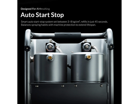 Gaahleri Apex Force GTX-778 tylus oro kompresorius 6 l aerografams