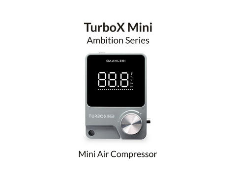 Turbox Mini oro kompresorius su aerografu Seeker 0,3 mm