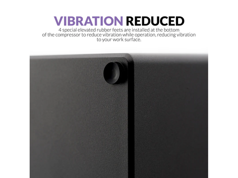 Gaahleri GTS-06 tylus mini kompresorius su aerografu, 7 lygiai, iki 27 PSI