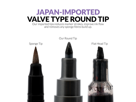 Gaahleri Metallic serija MS02 – nerūdijančio plieno žymeklis GM-MS02