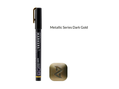 Gaahleri Metallic Series žymeklis MS08 – tamsiai auksinis