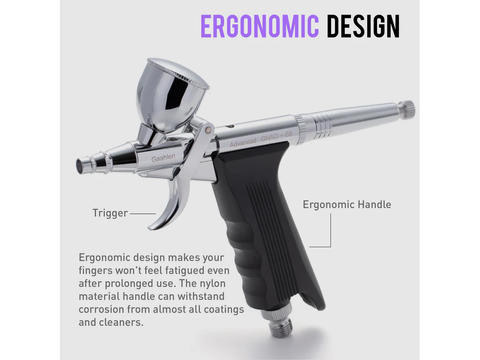 Gaahleri GHAD-68 Advanced serijos aerografas 0.38/0.5 mm, 40140