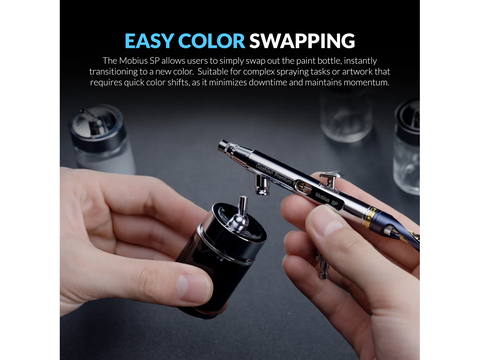 Gaahleri Mobius SP sifoninis aerografas 0.3/0.5 mm – Premium, 43004