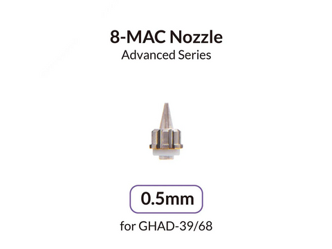 Gaahleri 0,5 mm aerografo purkštukas Advanced serijai GHAD-39/68
