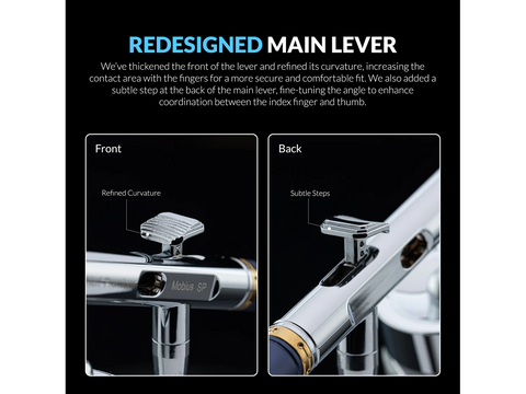 Gaahleri Mobius SP sifoninis aerografas 0.3/0.5 mm – Premium, 43004