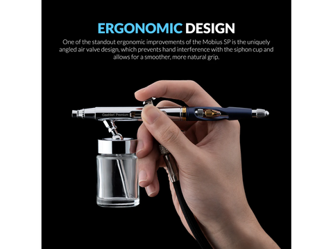 Gaahleri Mobius SP sifoninis aerografas 0.3/0.5 mm – Premium, 43004