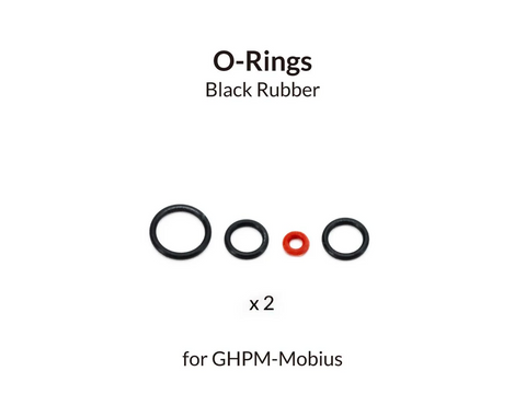 Gaahleri Mobius juodi sandarinimo O‑žiedai aerografui 41079