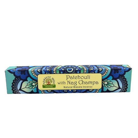Orkay Namaste Masala smilkalai – Pačiulis ir Nag Champa, 15 vnt