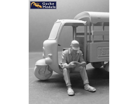 Gecko Models Lambretta motoriniai triračiai Saigone, 2 modeliai 1/35, 35GM0113