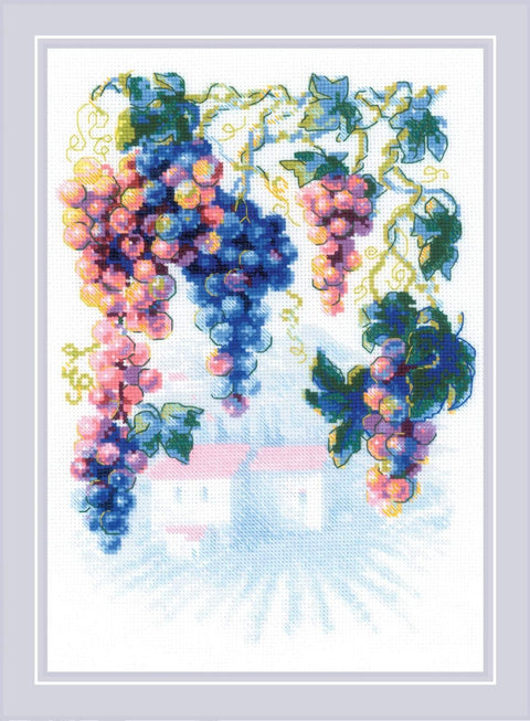 RIOLIS: Generous Grapevine. Siuvinėjimo rinkinys iš RIOLIS Nr.: 2135 - HOBI.LT 🇱🇹