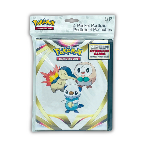 Pokemon 4 kišenių ryškus kortelių albumas vaikams Sword & Shield