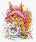 MP Studija: Ginger Embroideress SM - 286 - Siuvinėjimo rinkinys - HOBI.LT 🇱🇹
