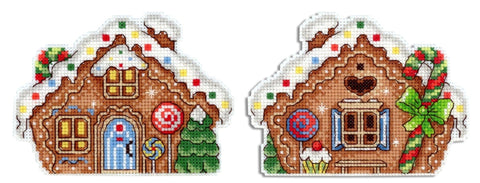 MP Studija: Gingerbread House SR - 458 - Siuvinėjimo rinkinys - HOBI.LT 🇱🇹