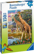 Ravensburger: Giraffes in Africa 150 Piece Puzzle - RAVENSBURGER dėlionė - HOBI.LT 🇱🇹