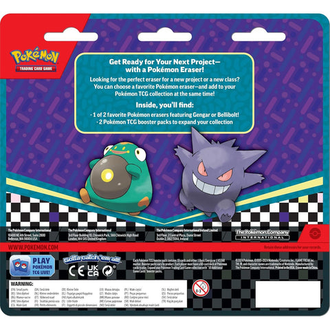 Pokémon TCG Scarlet & Violet Gengar trintuko booster rinkinys vaikams