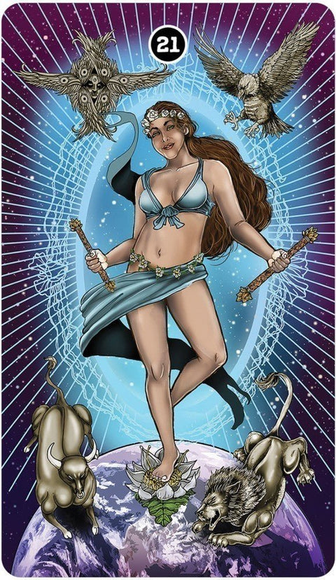 US Games Systems: Global Fusion Intuitive Tarot kortos - HOBI.LT 🇱🇹