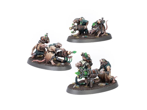 Warhammer Skaven Skryre Warpswarm armijos miniatiūrų rinkinys