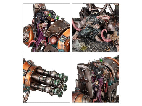 Warhammer Skaven Skryre Warpswarm armijos miniatiūrų rinkinys