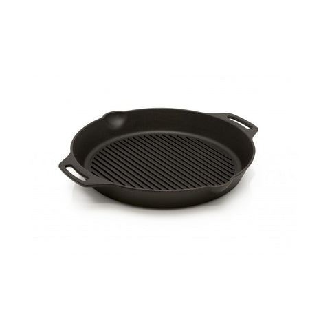 Rifliuota ketaus keptuvė be rankenos Petromax: Dydis - 35cm