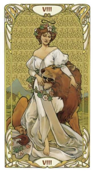 Lo Scarabeo: Golden Art Nouveau Tarot kortos - HOBI.LT 🇱🇹