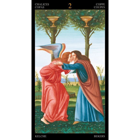 Lo Scarabeo: Golden Botticelli Tarot Kortos - HOBI.LT 🇱🇹