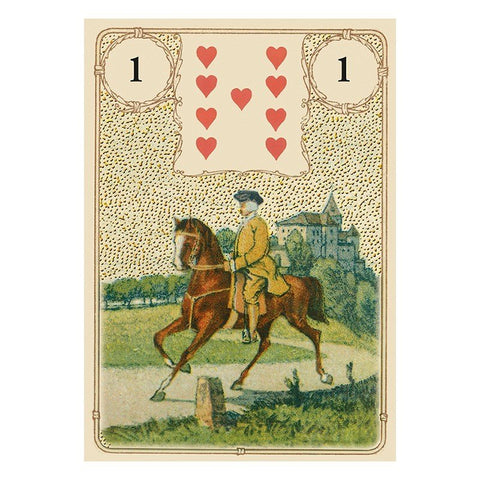 Lo Scarabeo: Golden Lenormand oracle kortos - HOBI.LT 🇱🇹