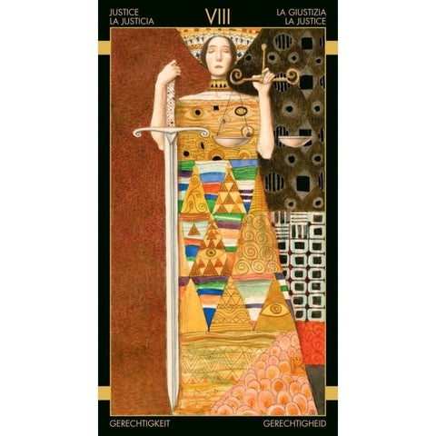 Lo Scarabeo: Golden Tarott Of Klimt Kortos - HOBI.LT 🇱🇹