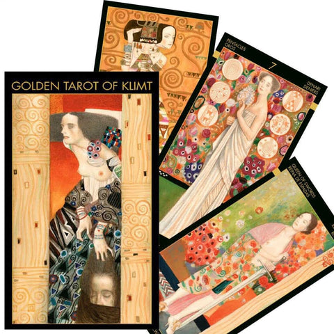 Lo Scarabeo: Golden Tarott Of Klimt Kortos - HOBI.LT 🇱🇹