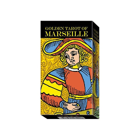 Lo Scarabeo: Golden Tarott of Marseille Kortos - HOBI.LT 🇱🇹