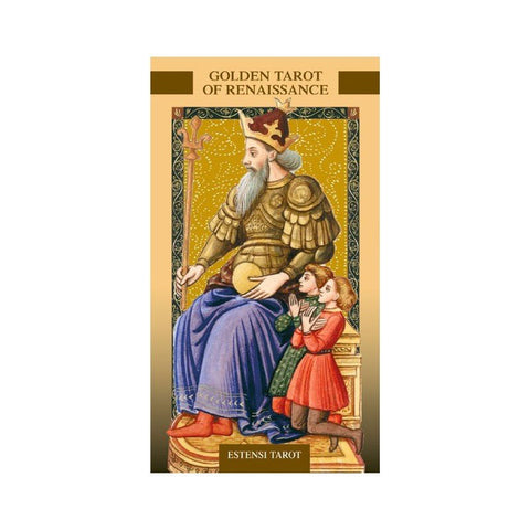 Lo Scarabeo: Golden Tarott Of Renaissance Kortos - HOBI.LT 🇱🇹