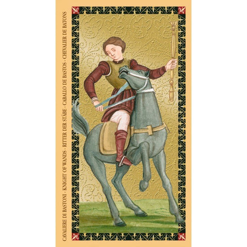 Lo Scarabeo: Golden Tarott Of Renaissance Kortos - HOBI.LT 🇱🇹