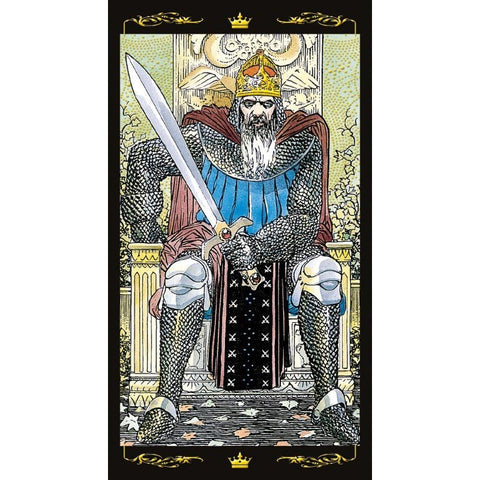 Lo Scarabeo: Golden Universal Tarot Kortos - HOBI.LT 🇱🇹