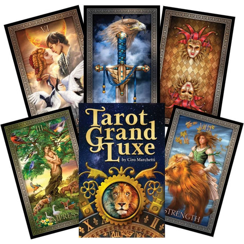 US Games Systems: Grand Luxe Tarot Kortos - HOBI.LT 🇱🇹