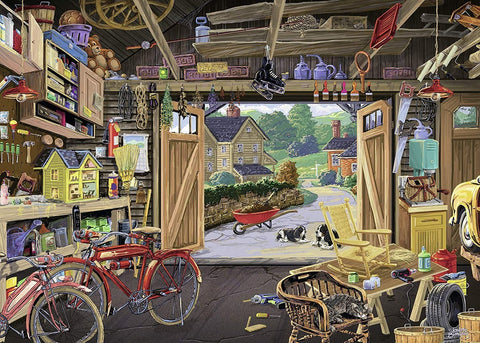 Ravensburger: Grandpas Garage 300 Piece Puzzle - RAVENSBURGER dėlionė - HOBI.LT 🇱🇹