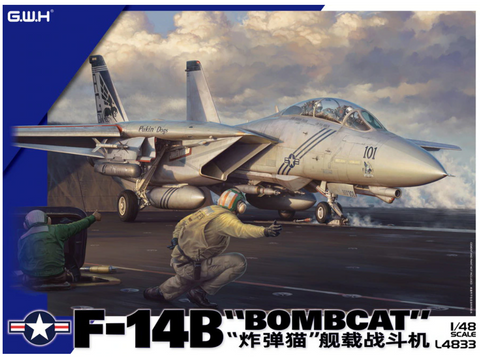 Grumman F-14B Bombcat 1/48 plastikinis lėktuvo modelis