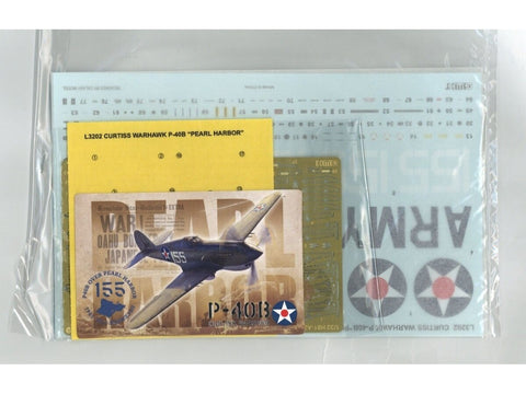 P-40B Pearl Harbor 1941 lėktuvo modelis 1/32 Great Wall Hobby