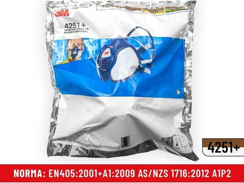 3M respiratorius dažymui aerografu su FFA1P2 filtrais 4251