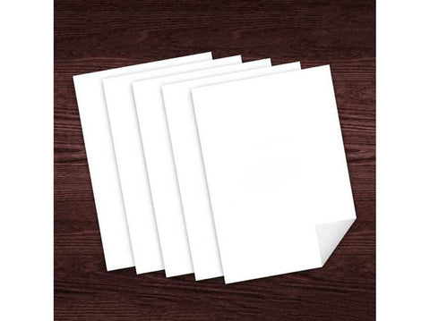 Green Stuff World baltas dekalų vandens perkėlimo popierius A4, 5 vnt, inkjet