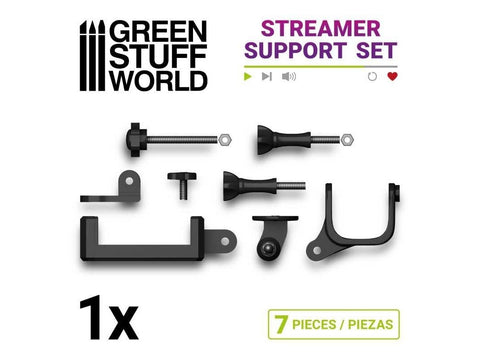 Green Stuff World streamer telefono/kameros laikiklis Arch LED lempai 11216