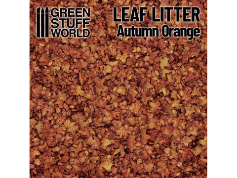 Green Stuff World Sausi Lapai 2–5 mm – Rudeniška Oranžinė, 10 g, dioramoms