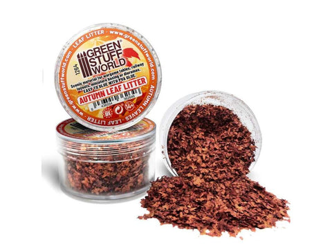 Green Stuff World Sausi Lapai 2–5 mm – Rudeniška Oranžinė, 10 g, dioramoms