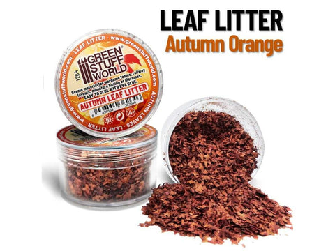 Green Stuff World Sausi Lapai 2–5 mm – Rudeniška Oranžinė, 10 g, dioramoms
