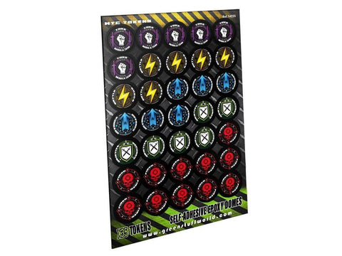 Green Stuff World WTC žetonų rinkinys Warhammer 40k 10 leid., 35 vnt.