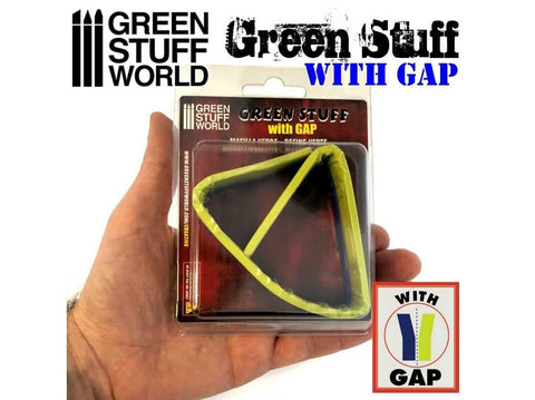 Green Stuff World juosta 30 cm su tarpu – dvikomponentis epoksidinis glaistas